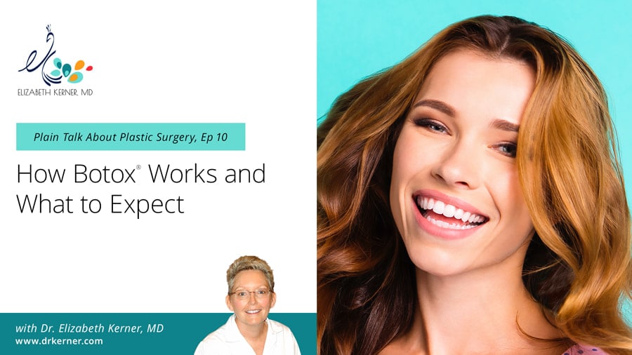 Dr Kerner Plain Talk About Plastic Surgery How Brow Lift Forehead Lift Surgery Works Dallas TX